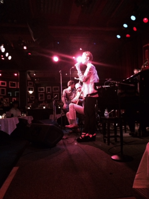 Stacy and Nate at Birdland