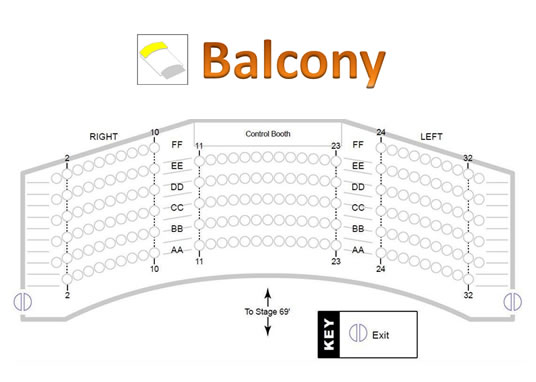 The Mahaffey Theater Seating Chart